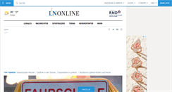 Desktop Screenshot of ln-online.de